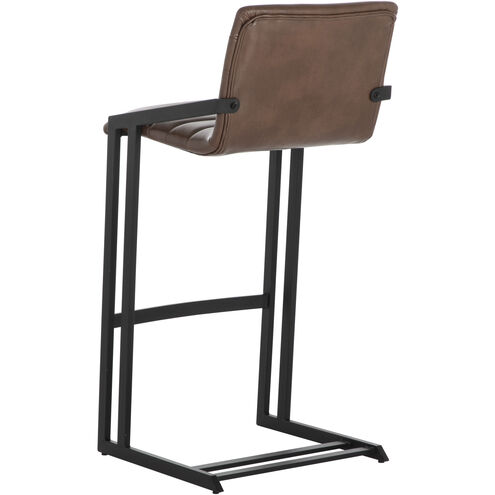 Webber 38.75 inch Bravo Cognac Barstool, Set Of 2
